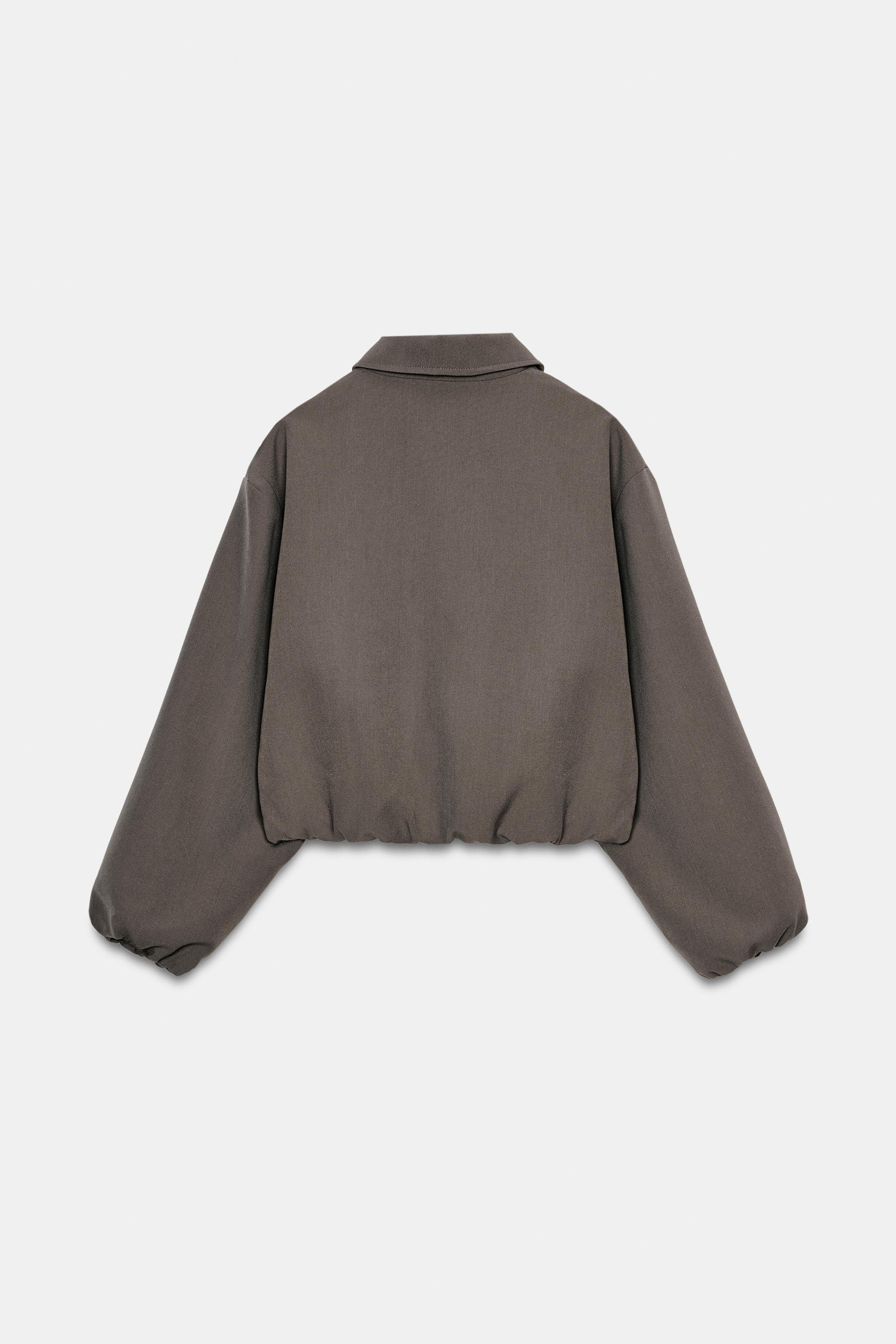 VESTE BALLON ZIPPÉE
